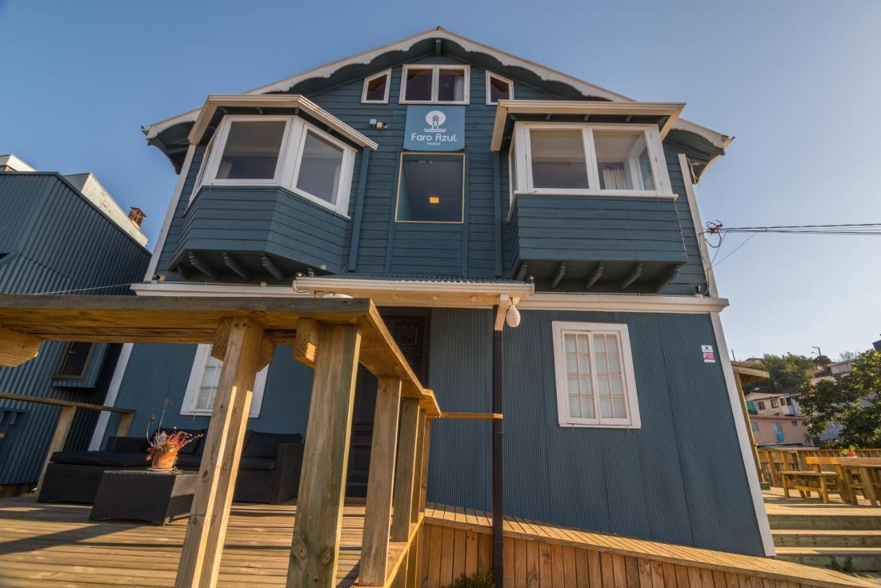 Hotel Faro Azul Valparaiso Cerro Alegre 외부 사진
