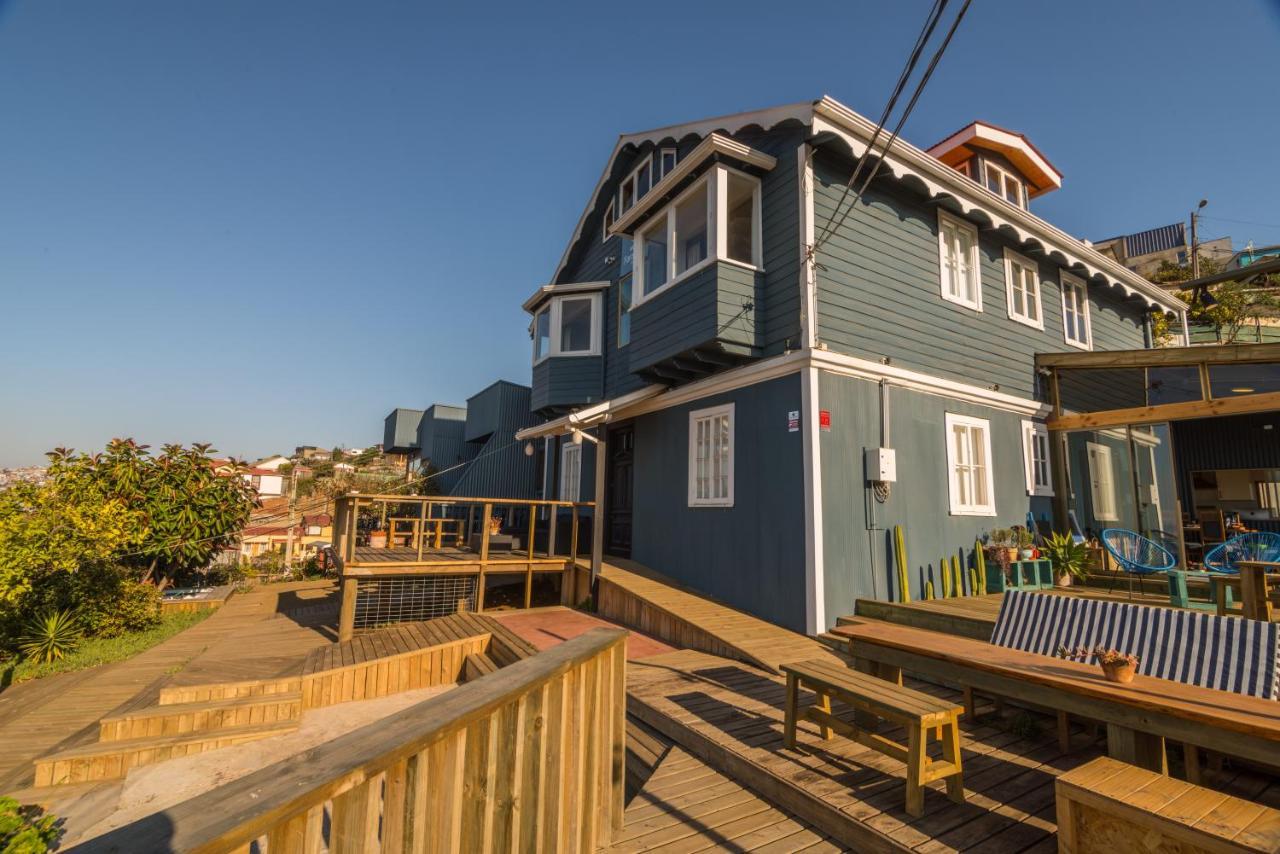 Hotel Faro Azul Valparaiso Cerro Alegre 외부 사진