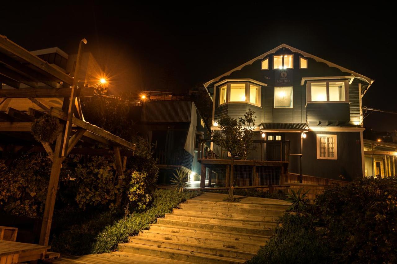 Hotel Faro Azul Valparaiso Cerro Alegre 외부 사진