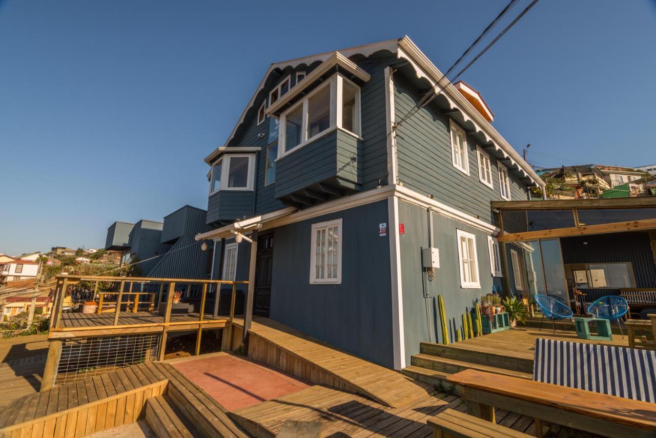 Hotel Faro Azul Valparaiso Cerro Alegre 외부 사진