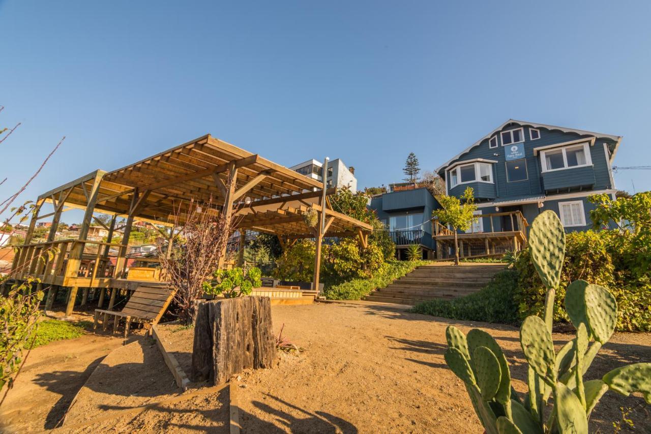 Hotel Faro Azul Valparaiso Cerro Alegre 외부 사진