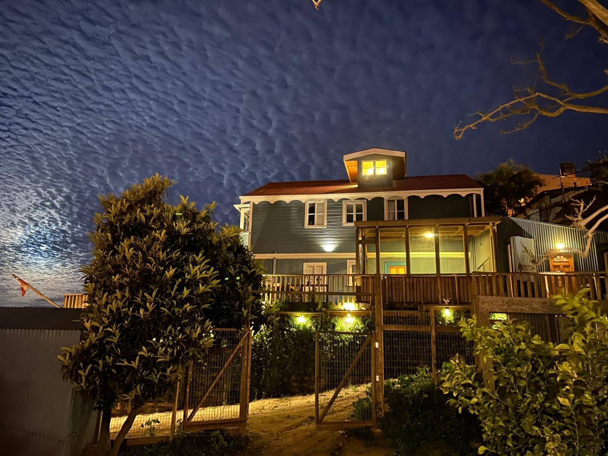 Hotel Faro Azul Valparaiso Cerro Alegre 외부 사진